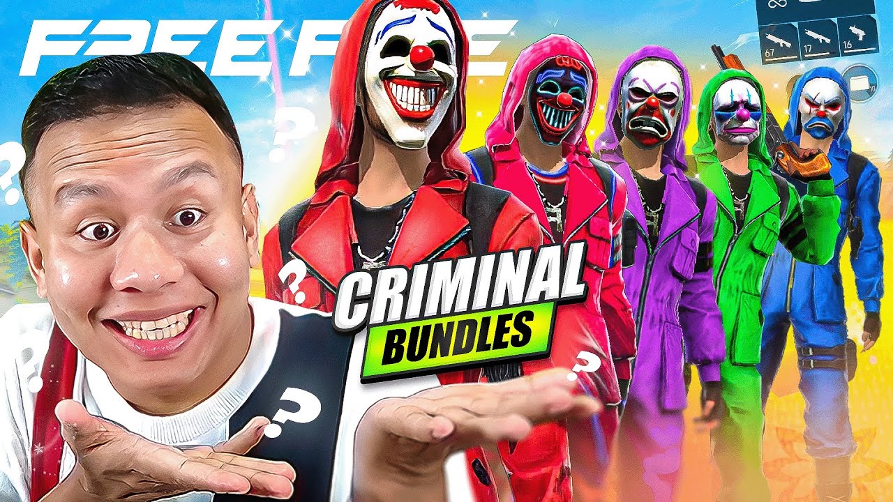 Free Fire Old Red Criminal Solo Vs Squad Gameplay🔥Tonde Gamer