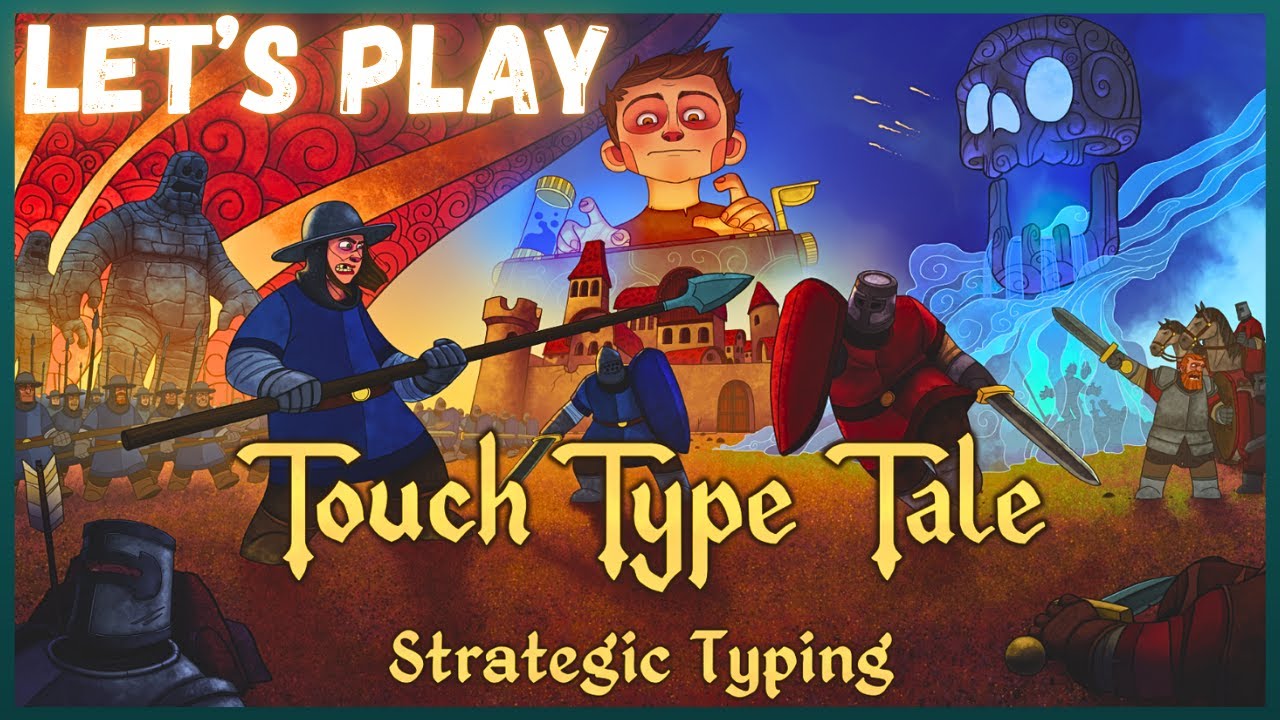 Давайте сыграем в TOUCH TYPE TALE | Новая сложная стратегическая игра на скорость печати