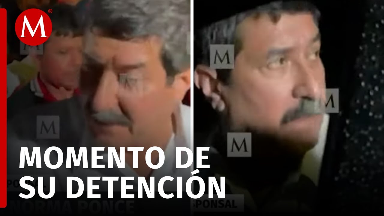 Detienen a Javier Corral en restaurante de CDMX mientras cena con reserva