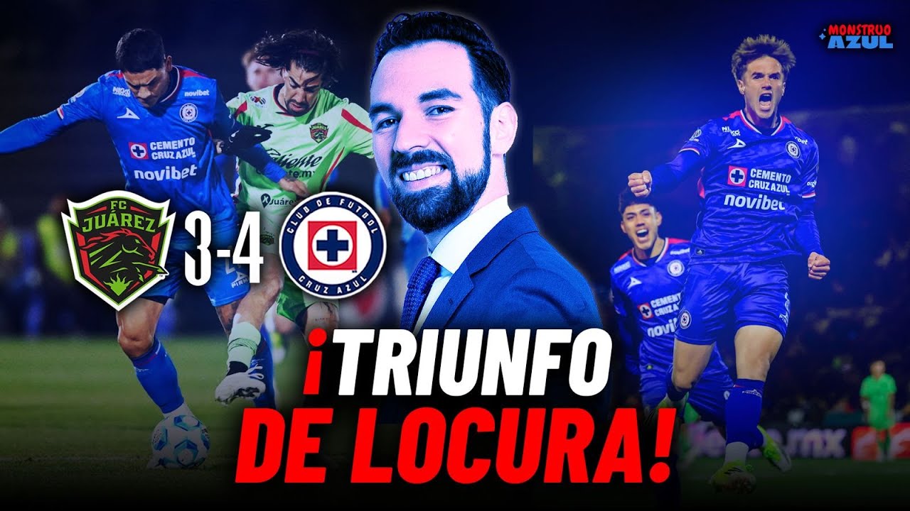 En un partido que debió ganar tranquilo, Cruz Azul sufre de más para vencer a FC Juárez