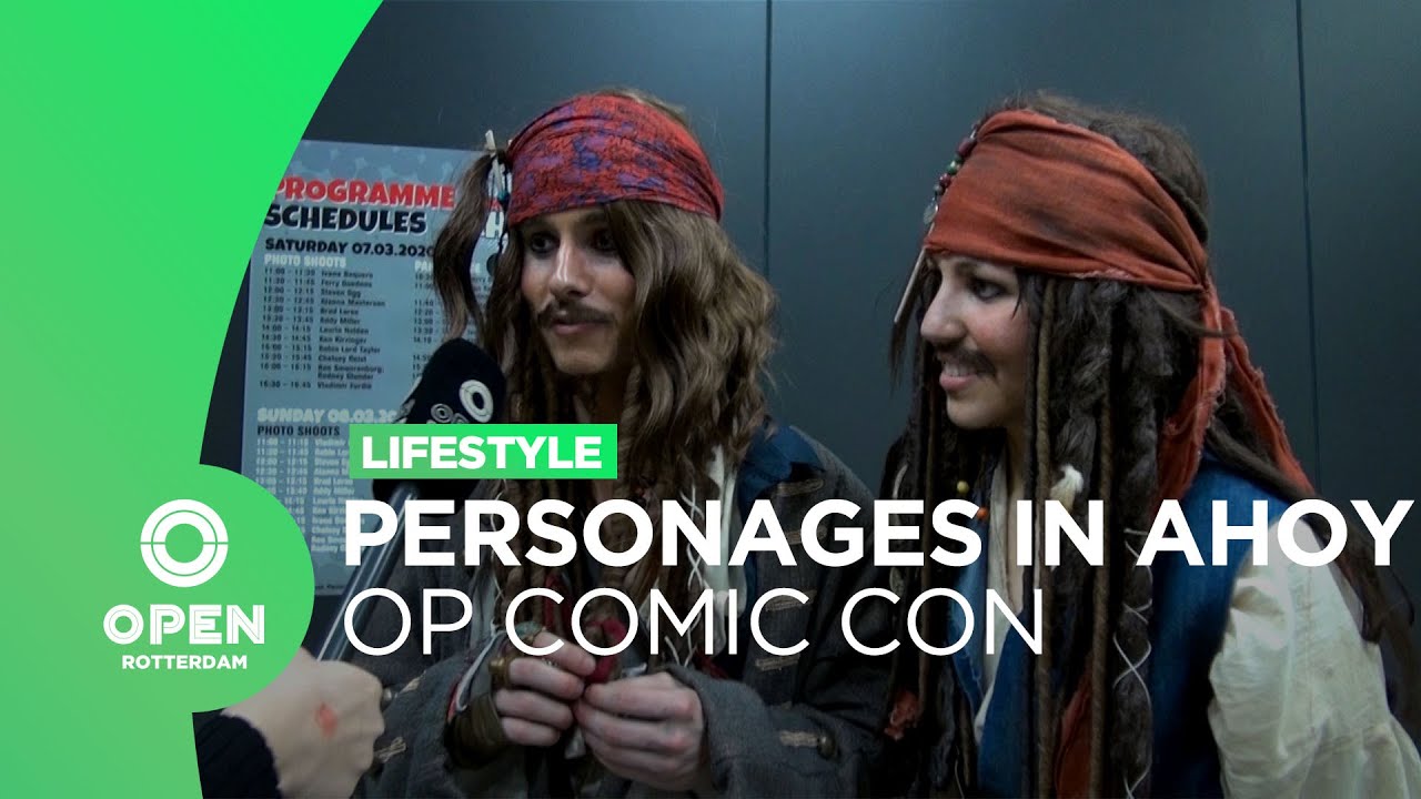 Filmpersonages lopen rond op Rotterdam Comic Con | Lifestyle