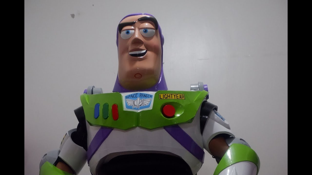 Toy Story BUZZ lightyear suit up video COSPLAY