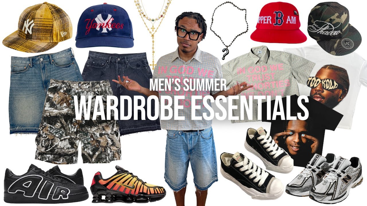 Men’s Summer Wardrobe Essentials | Summer 2025 Streetwear Clothing