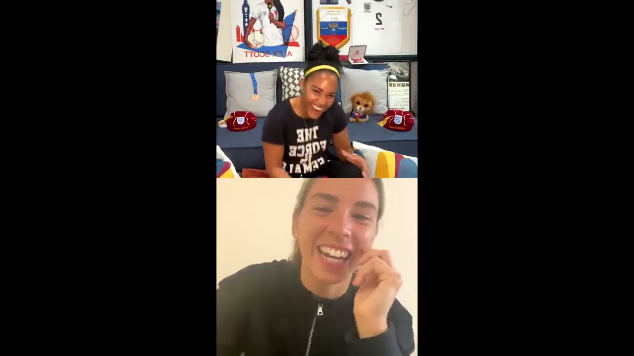 Alex Scott & Jordan Nobbs - #ScottieTalks insta live.