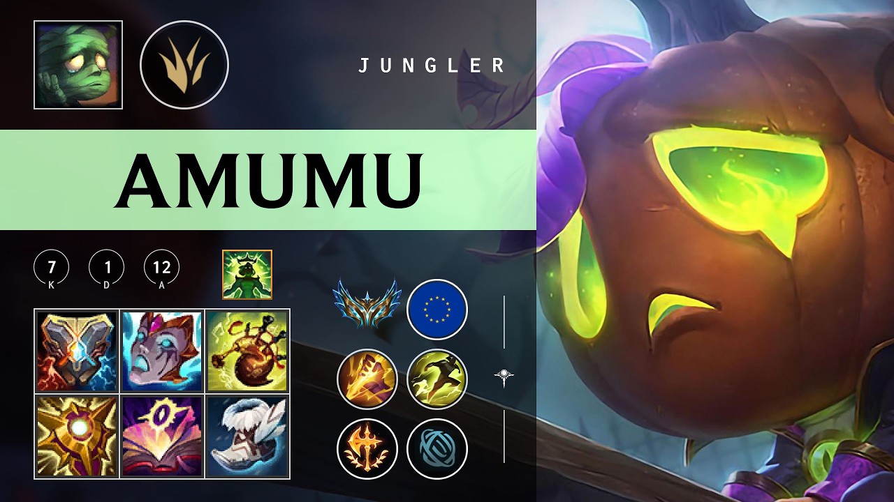 Amumu Jungle vs Aatrox - EUW Challenger Patch 26.05