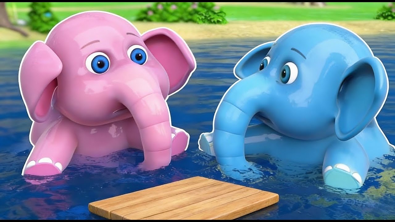 Ek Mota Hathi Ghumne Chala, एक मोटा हाथी, Nursery Poems and Cartoon Songs for Kids