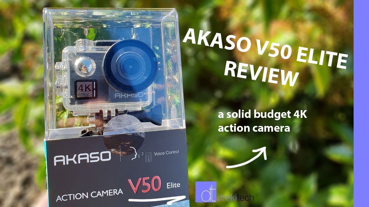 4K, Touch Screen, Image Stabilization | Akaso V50 Elite Review