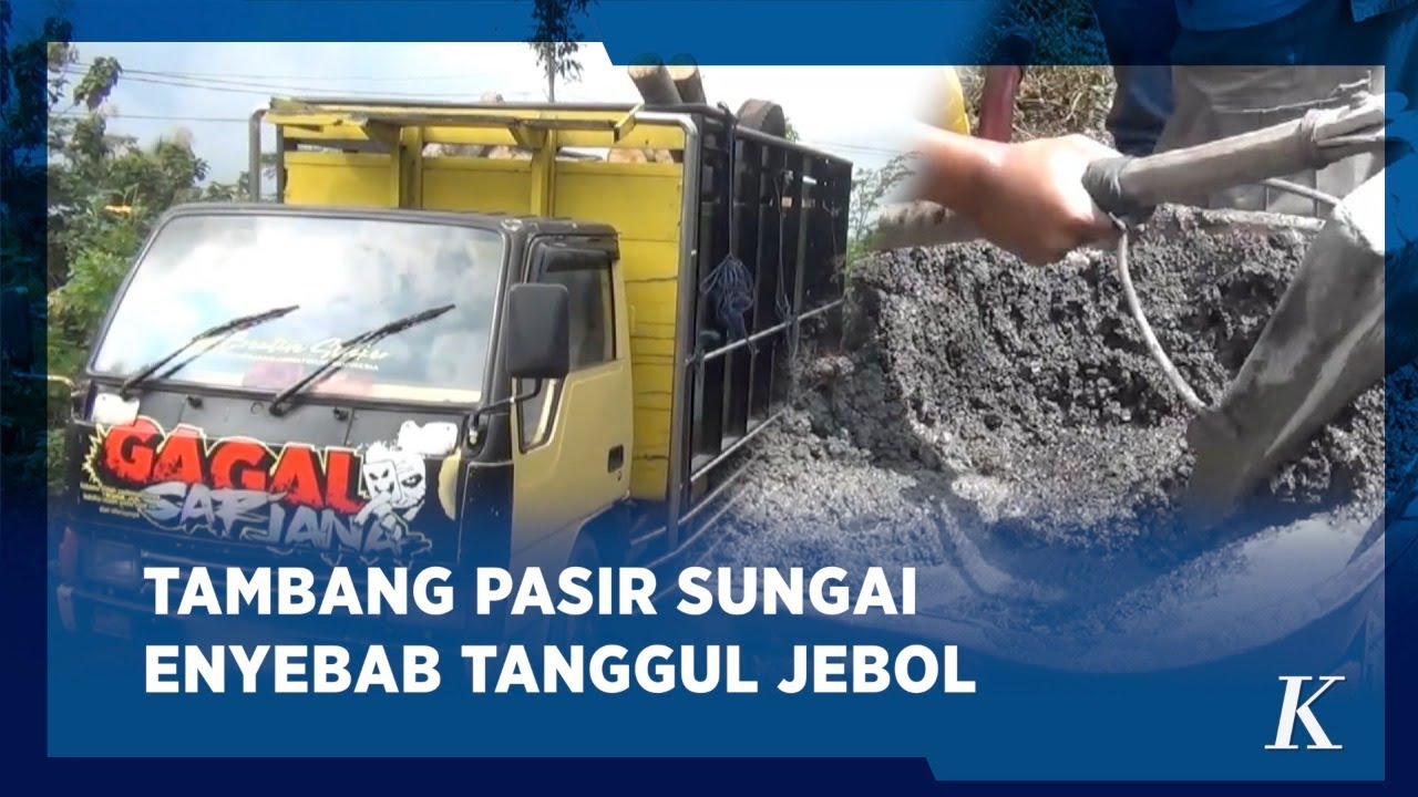 Jadi Jalur Kendaraan Berat, BBWS Brantas Tutup Tanggul Lahar Semeru