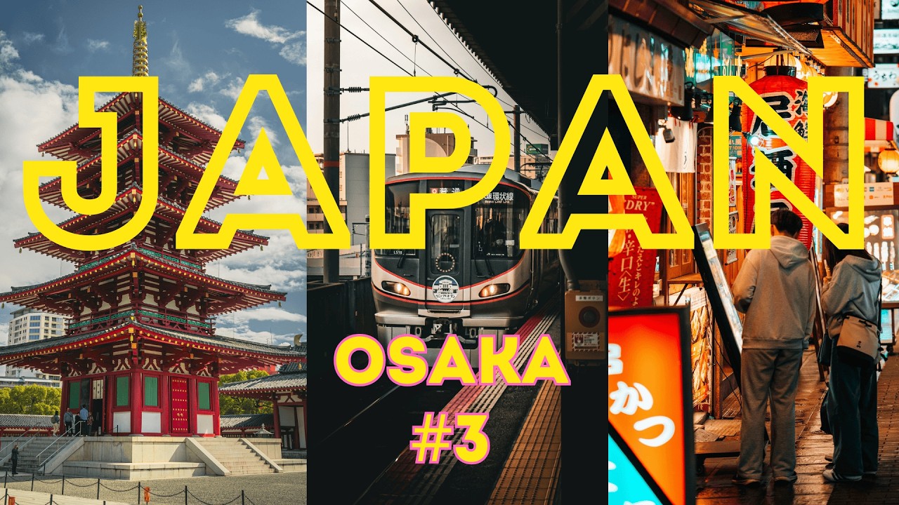 [3]ЯПОНИЯ🇯🇵Храмы Осаки и традиционный театр Bunraku