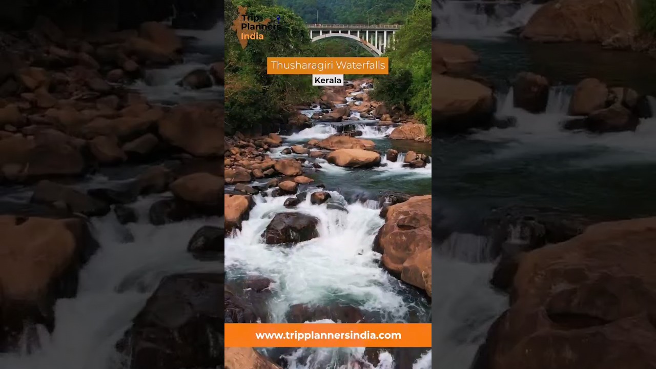 Thusharagiri Waterfall 🌊😍#shorts #thusharagiri #waterfall #kerala