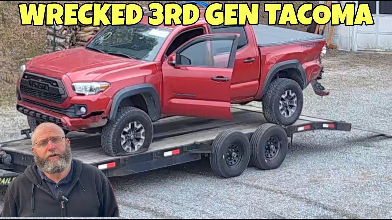 I Bought a Wrecked 3RD GEN TACOMA from the Salvage AUCTION | Wrecked TO UNWRECKED