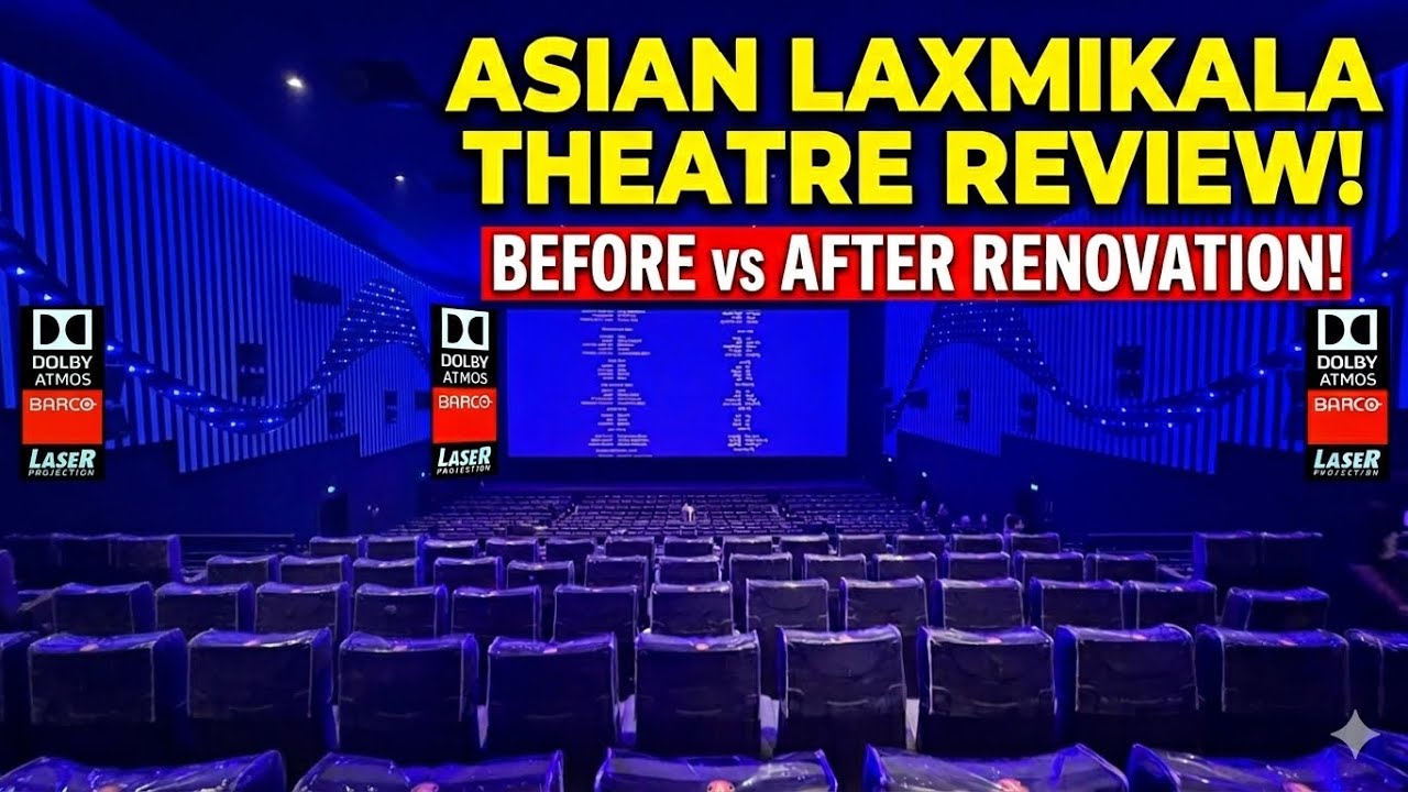 Asian Laxmikala Shashikala Cinepride Theater Vlog || Asian Laxmikala after renovation Vlog | Theatre
