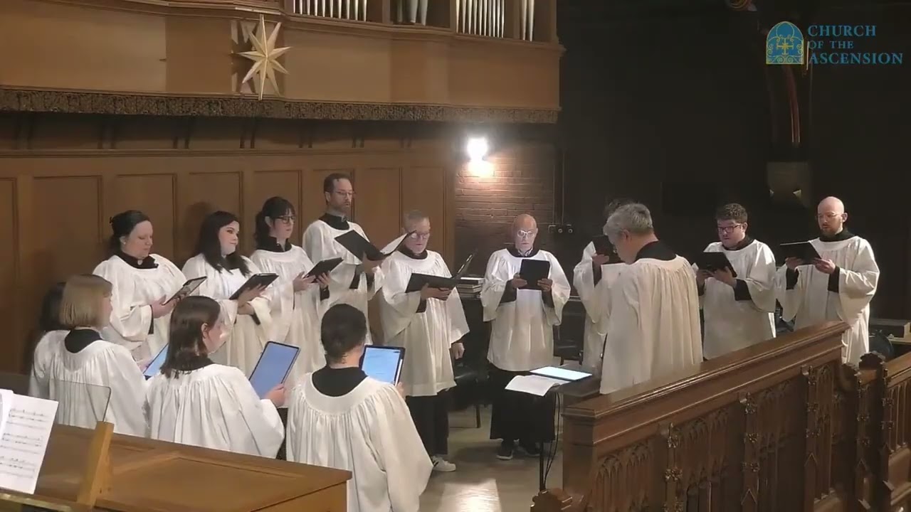 William Byrd Nunc Dimittis The Ascension Choir March 1 2026