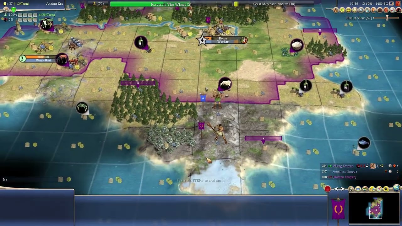 Civ IV Deity Augustus - Part 2
