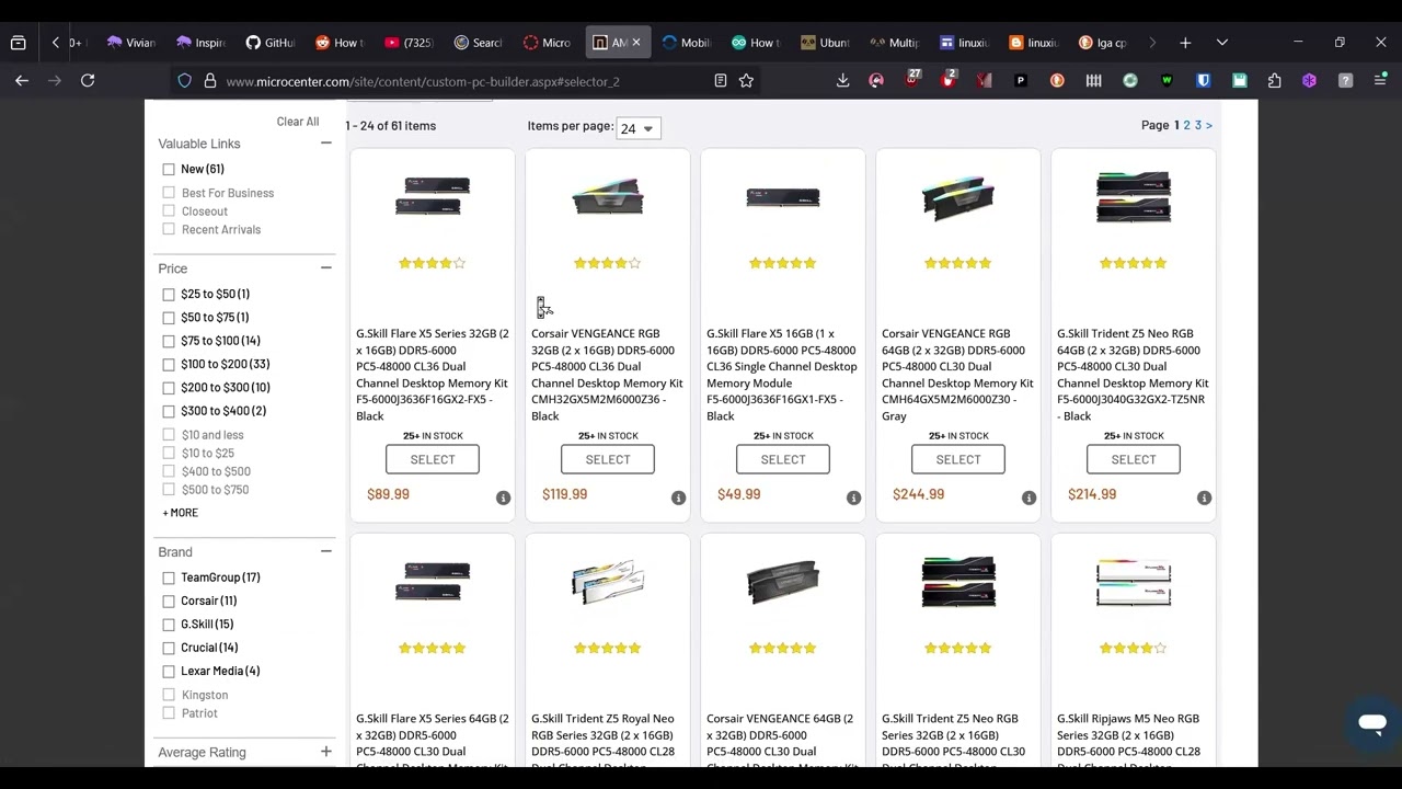 CIS190C PCPartPicker Build Your Own PC Walkthrough