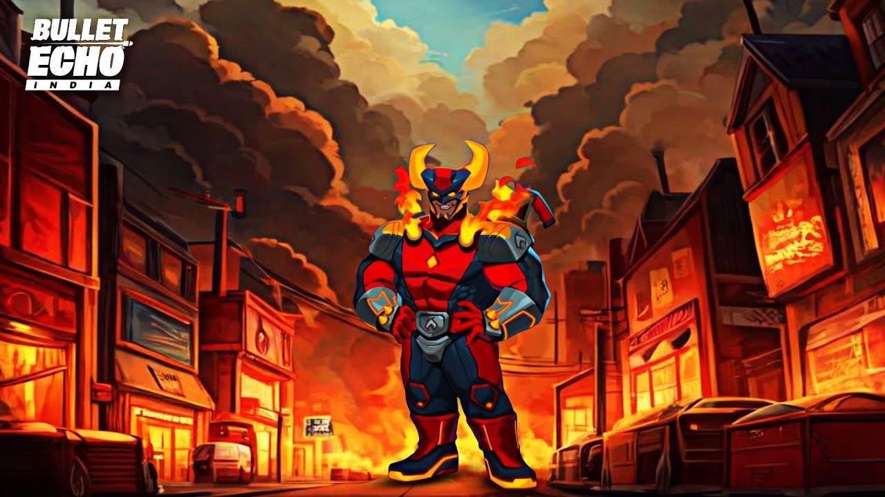 FIREHORN RAMSAY SKIN AND DIVINE GAMEPLAY IN BULLET ECHO INDIA