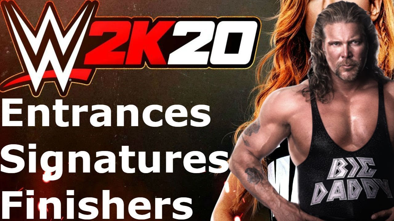 WWE 2K20 Kevin Nash: Entrance/Signatures/Finishers