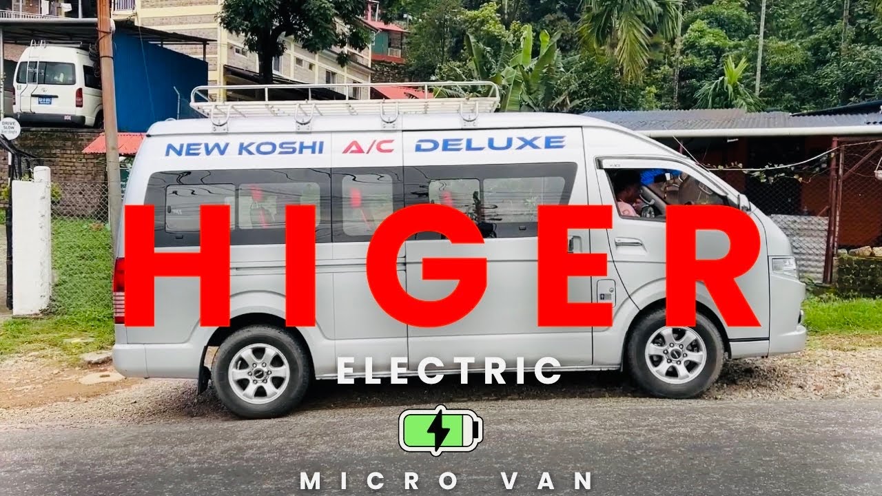 Higer electric micro van #higer#higermicro#ev