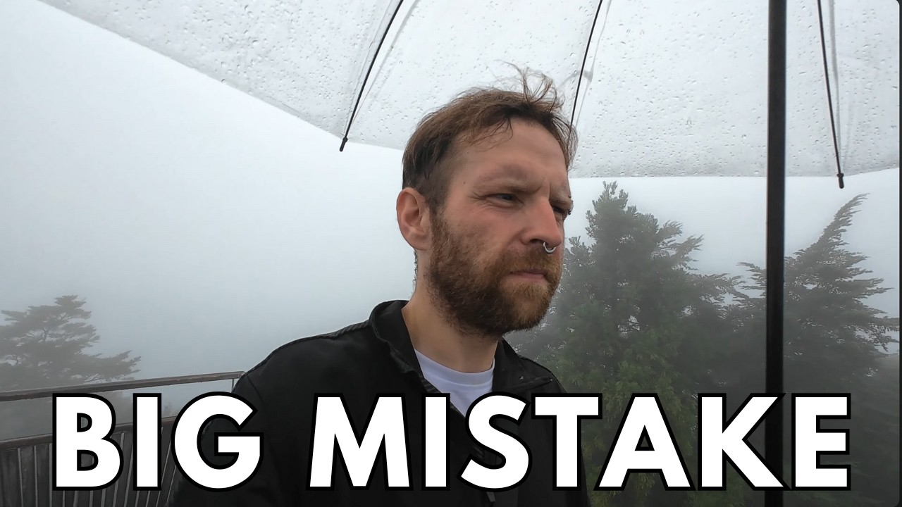 I Went Hiking in Miyajima in the Rain… and Saw NOTHING 😅 | Japan Travel Adventure