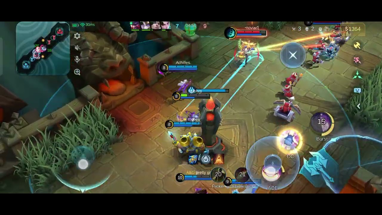 Nana Mage With New Skin, Extra 8% physical Power Increase Instant 😀😀😀 @onlyhumanfun1240 