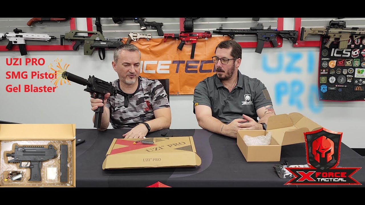 UZI PRO SMG Pistol Gel Blaster by X-Force Tactical