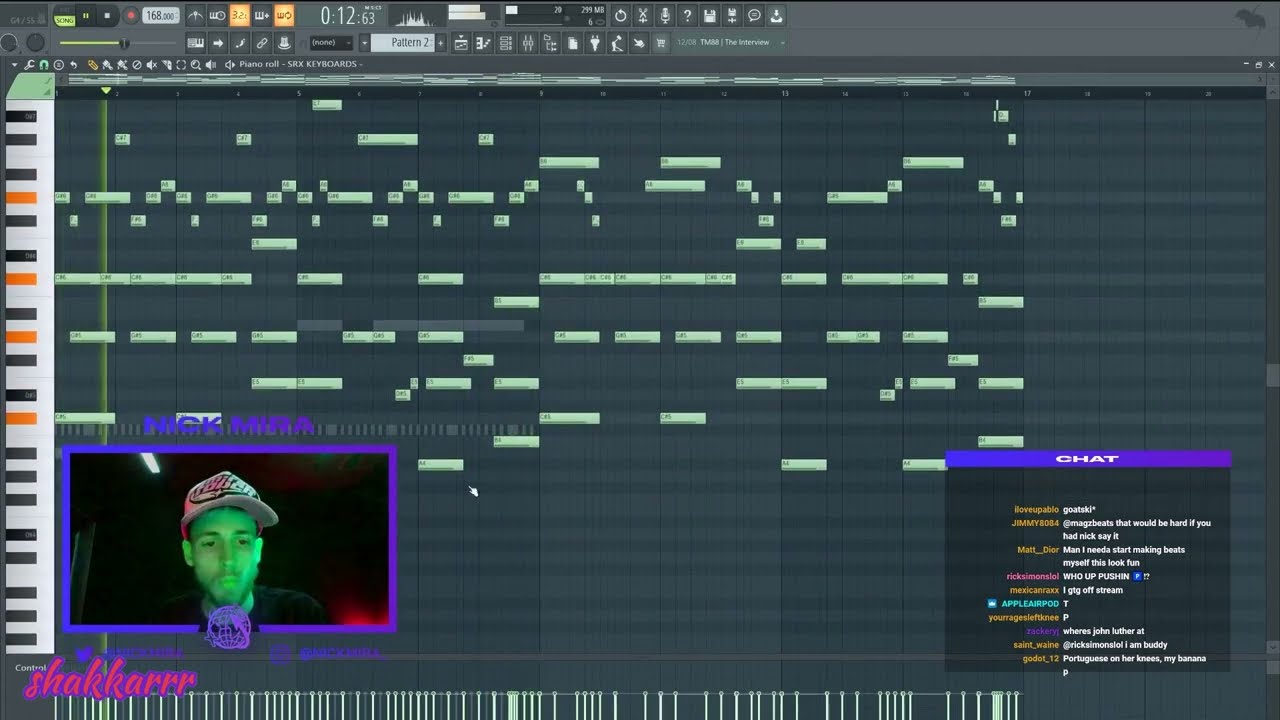 Nick Mira Making Fire Beats From Scratch 👀👽🏃‍♂️