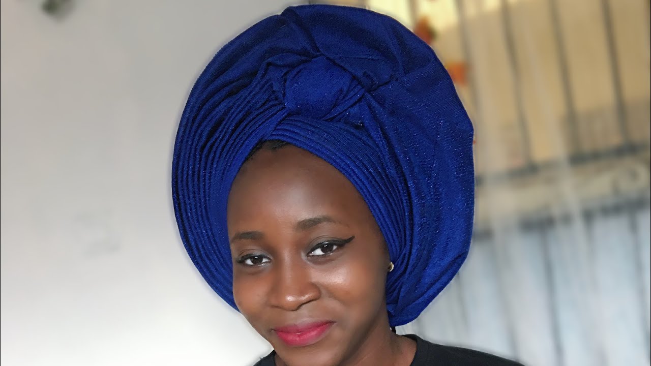 How to tie trending instagram gele style. Tutorial out on my channel #gele #shorts #tutorial #diy