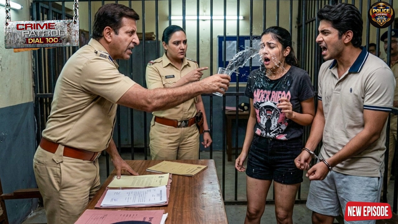 पूछताछ के दौरान भड़के पुलिसवाले, अखिर कियो फेंका लड़की पर  पानी || Crime patrol || New episode ||