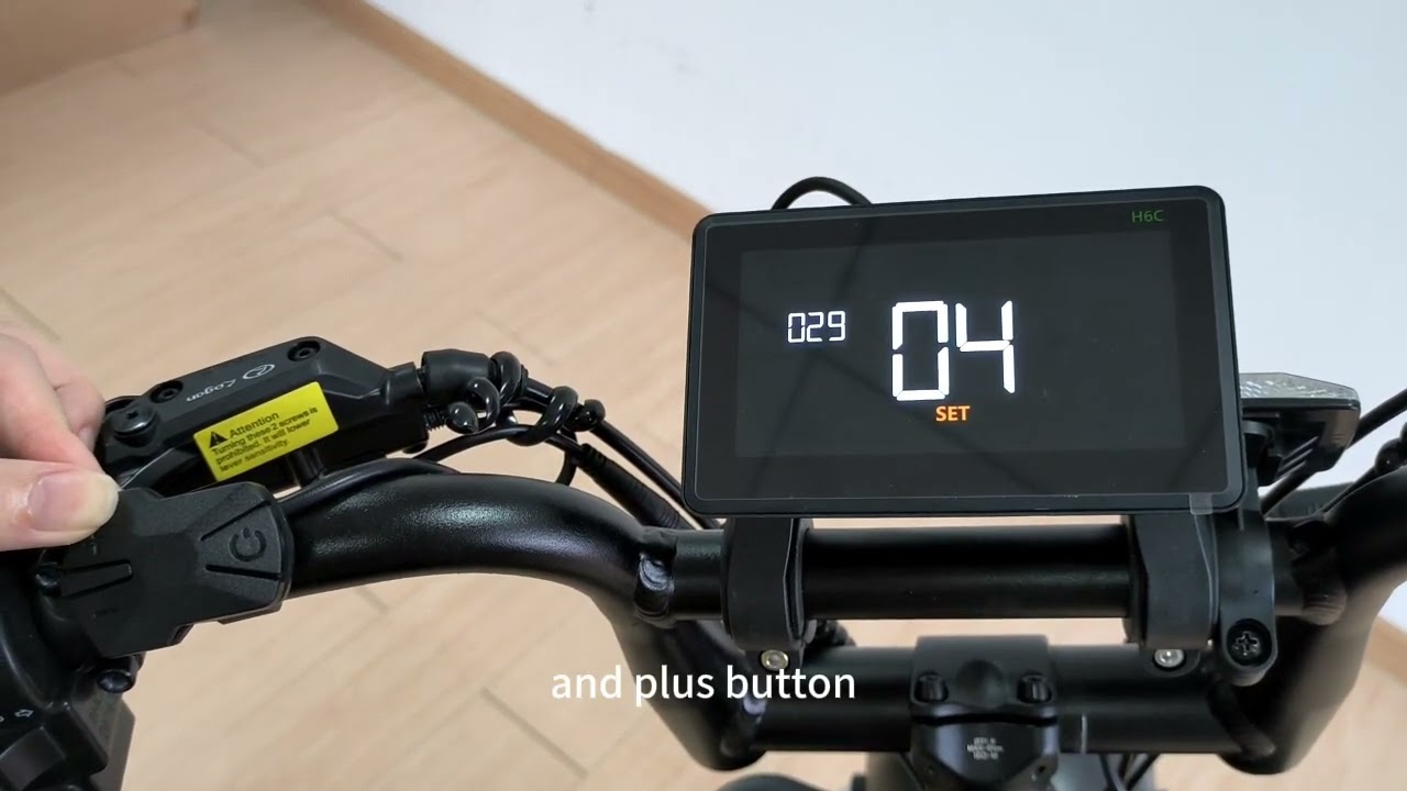 [ V20 Pro ]P04 Speed limit setting