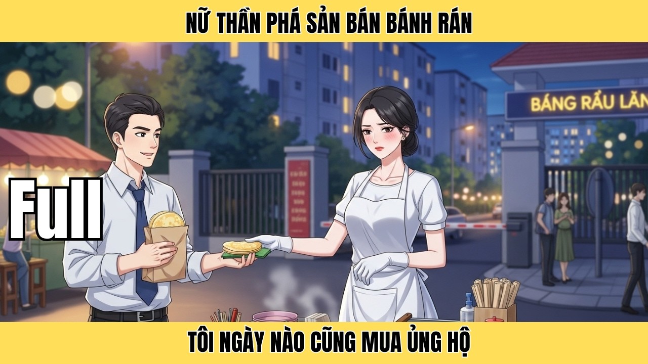 Full | Nữ Thần Phá Sản Bán Bánh Rán, Tôi Ngày Nào Cũng Mua Ủng Hộ | Minh Lý Vietsub
