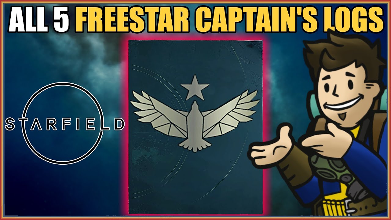 ALL 5 FREESTAR CAPTAIN'S LOGS (Book/Magazine) Locations | STARFIELD