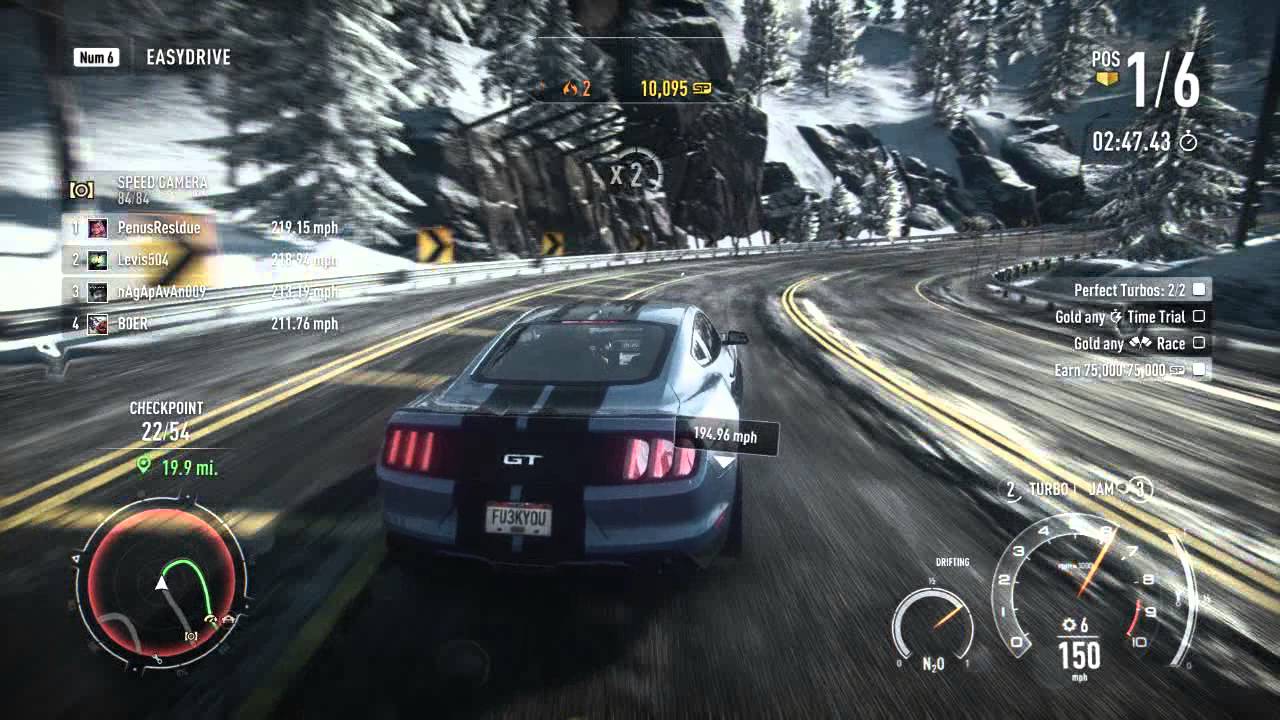 Need For Speed: Rivals PC - Grand Tour 9:15.68 - Fully Upgraded 2015 Ford Mustang GT