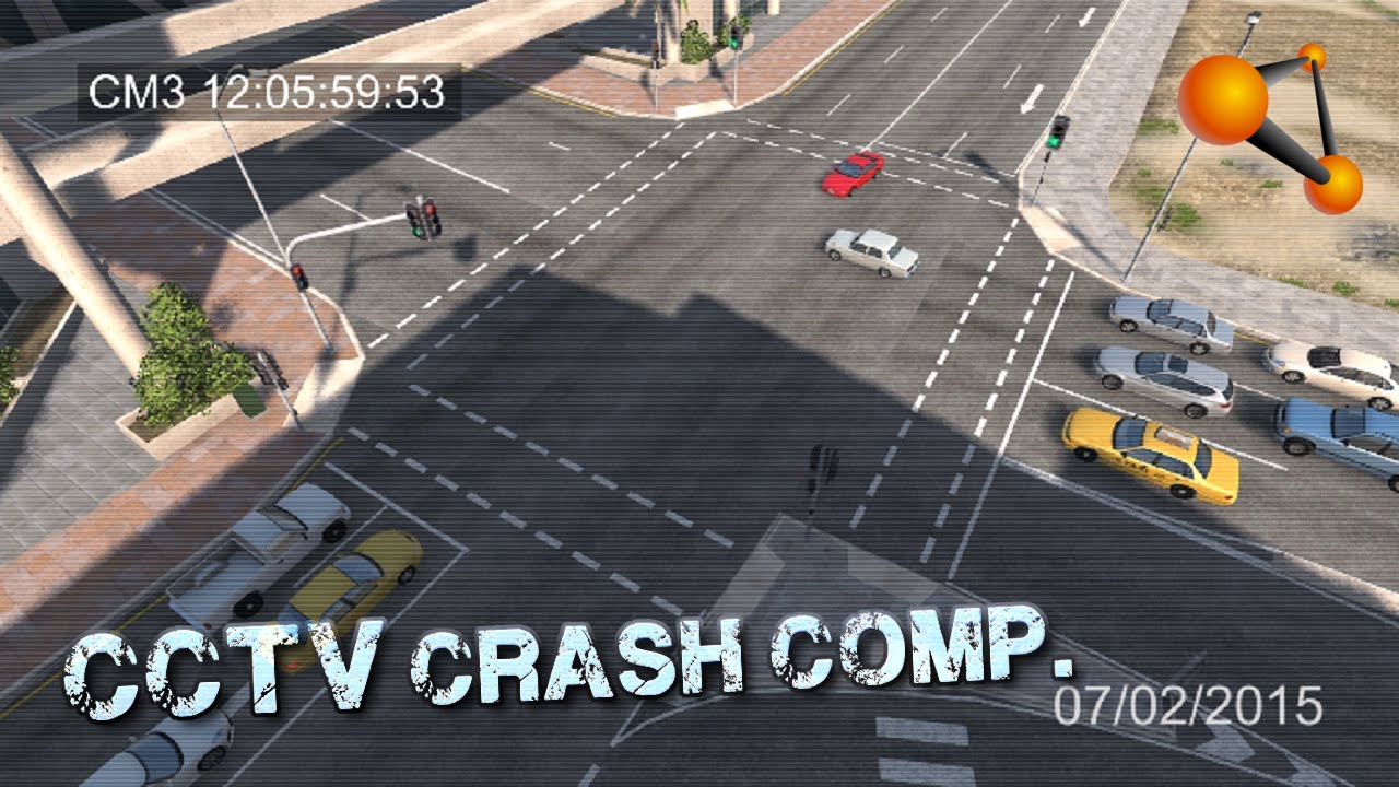 BeamNG.drive - CCTV Crash Compilation