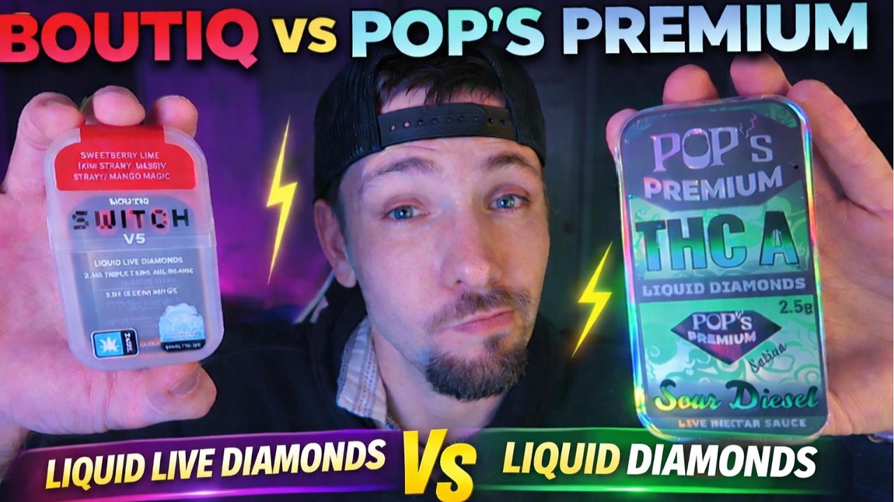 Boutiq V5 Triple Chamber vs Pop&rsquo;s Premium Liquid Diamonds 🔥 Flavor or Potency? (JK Distro Review)