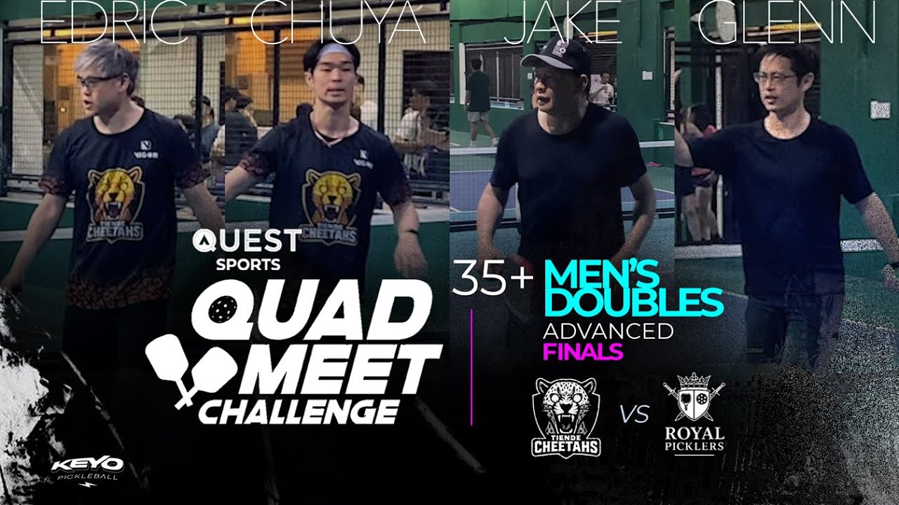 Quest Sports Quadmeet Men's Doubles 35+ Advanced Finals - Edric/Chuya vs Jake/Glenn