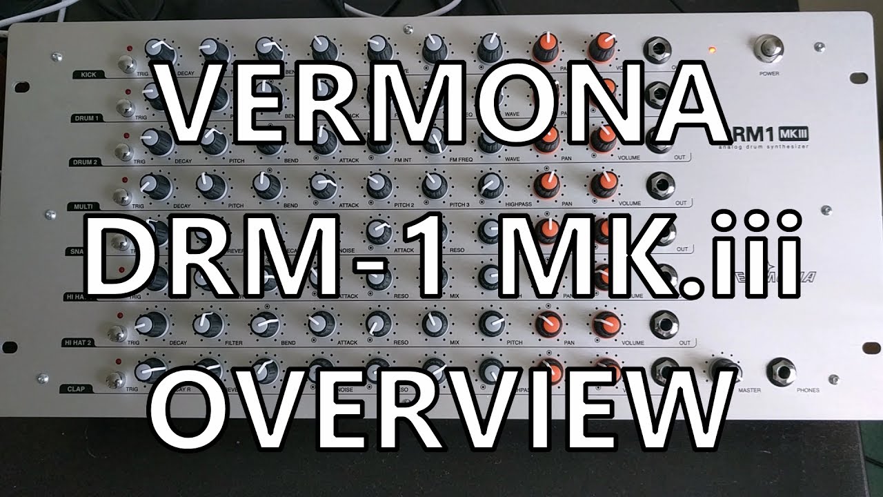 Vermona DRM1 Pt. 01 - Overview