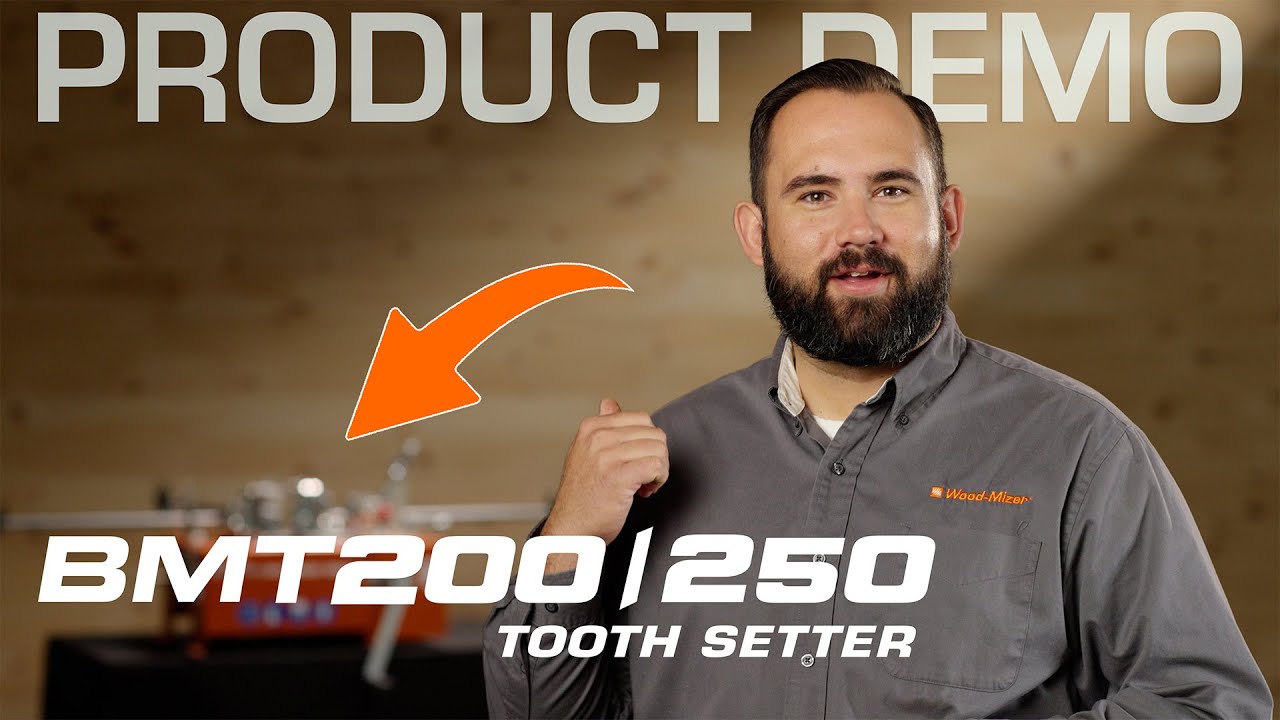 BMT200/250 Bandsaw Blade Tooth Setter Product Demonstration | Wood-Mizer