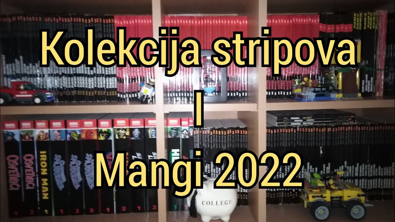 Moja kolekcija stripova i mangi 2022 !!!