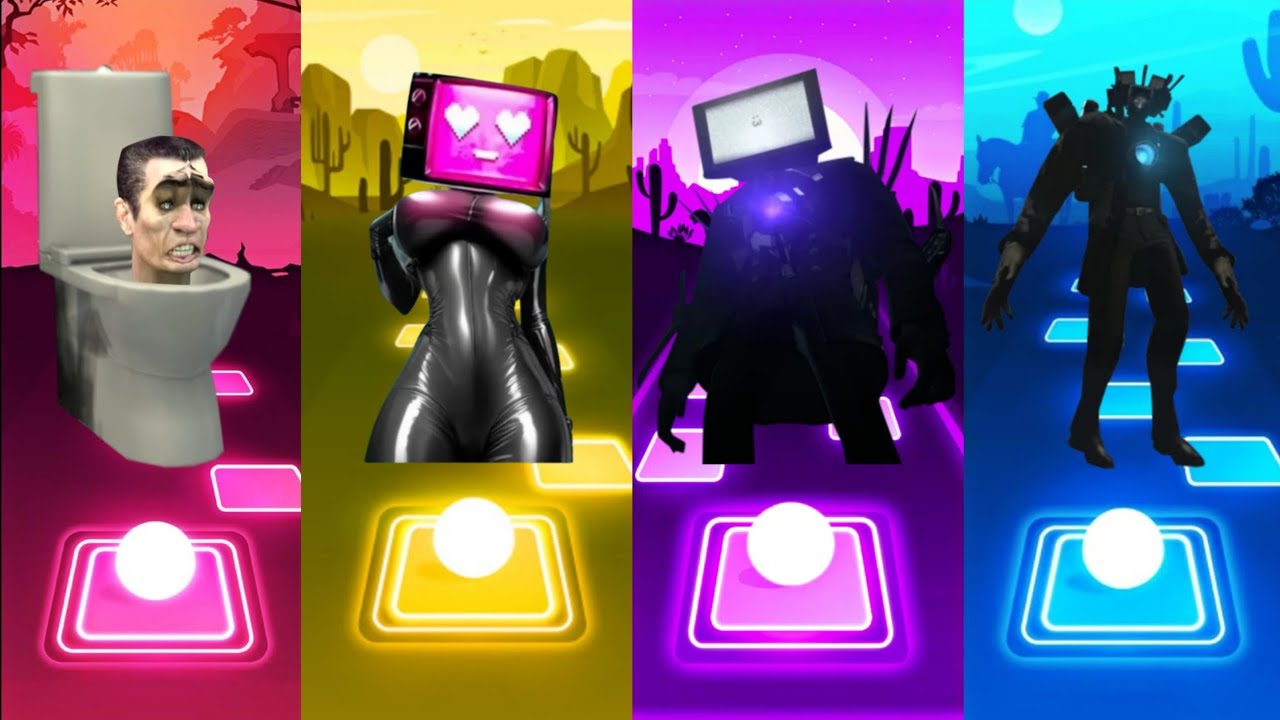 Skibidi Toilet vs TV Woman vs TV Man vs Cameraman Titan 