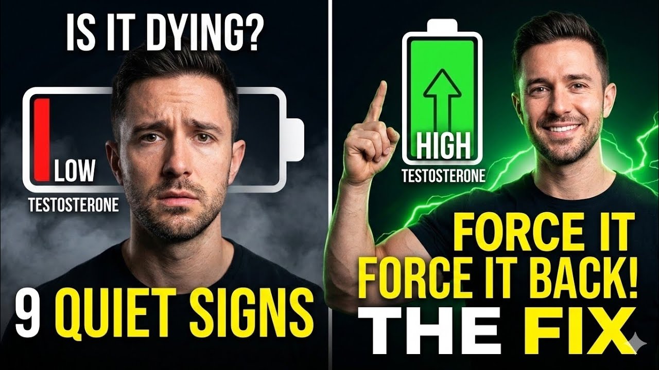 9 Signs Your Testosterone Is Quietly Dying (Fix It Naturally!) | PeakXpress