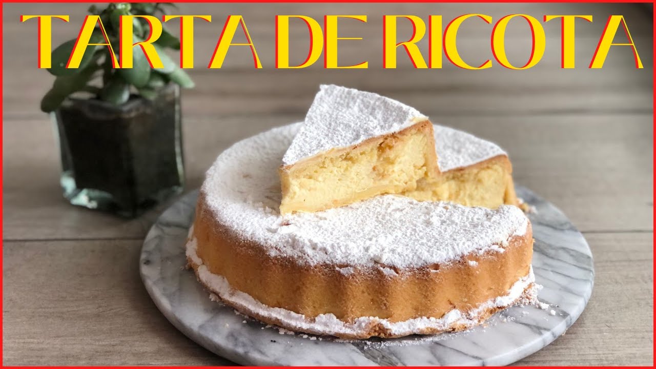 RECETA de TARTA DE RICOTA | relleno cremoso y masa tierna, paso a paso