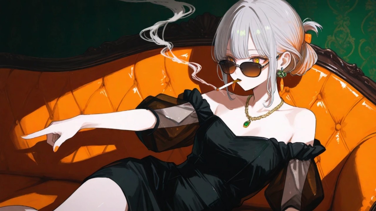 Lofi Jazz Mix - Female Vocals | Late Night – Amber Lounge Whispers