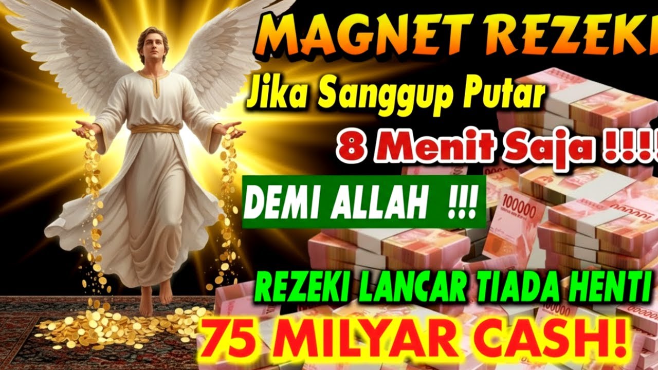 PUTAR 7 M3NIT LANGSUNG KAYA!!! doa pembuka rezeki dari segala penjuru,doa nabi sulaiman,gus husein