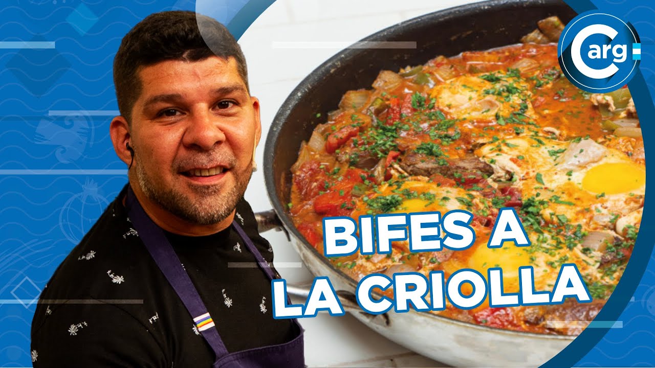 CÓMO COCINO BIFES A LA CRIOLLA