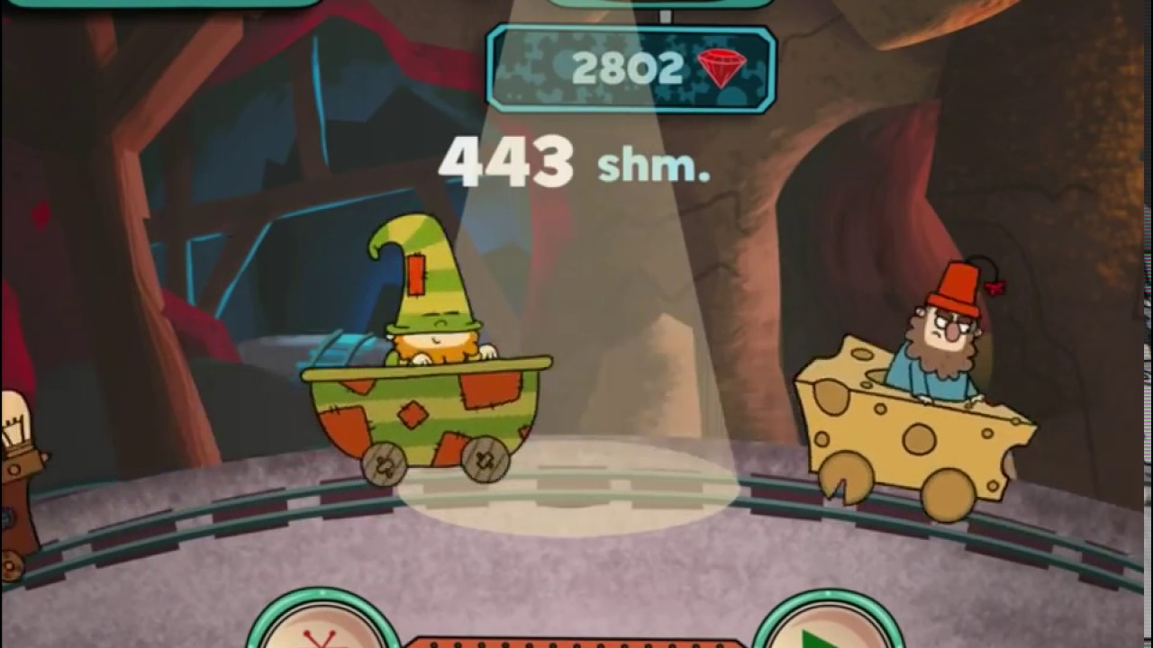 The 7D: Mine Train Introducing Grumpy & Bashful (iOS/iPad Gameplay)