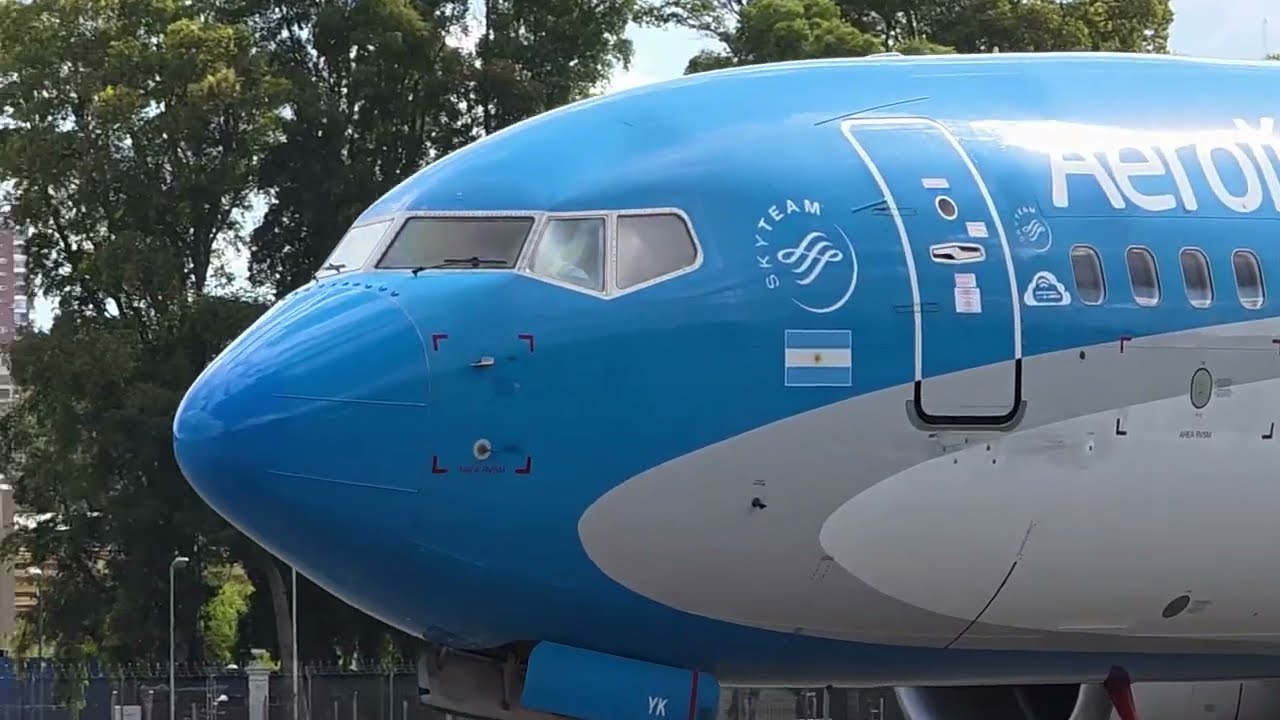 ✈️🇦🇷Aerolíneas Argentinas LV-FYK IGR-AEP