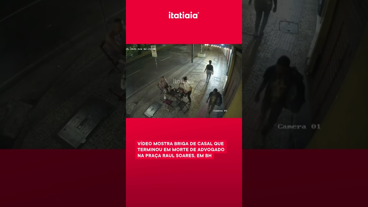 BRIGA DE CASAL QUE TERMINOU EM MORTE DE ADVOGADO NA PRA&Ccedil;A RAUL SOARES, EM BH