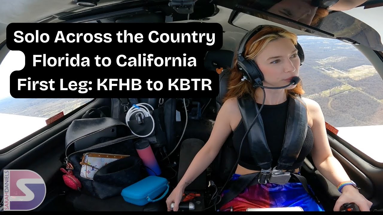 В одиночку через всю страну | Из Флориды в Калифорнию | Первый этап: KFHB — KBTR