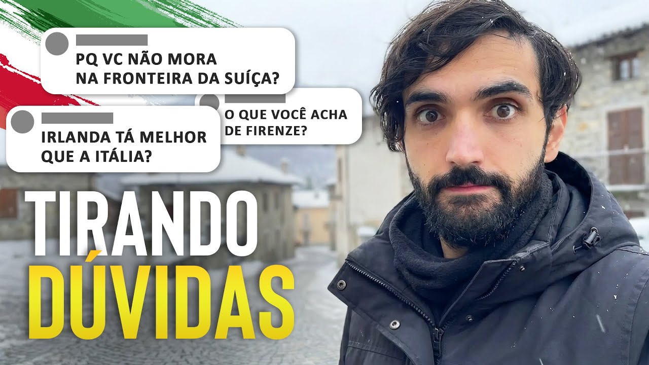 VIDA NA ITÁLIA EM 2026 | RESPONDENDO AS PRINCIPAIS DÚVIDAS DE VOCÊS (SEM FILTROS)