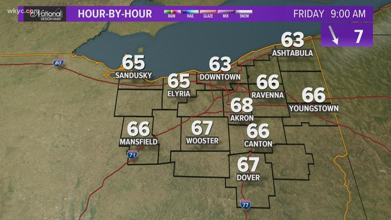 6 p.m. weather forecast for June 11, 2020